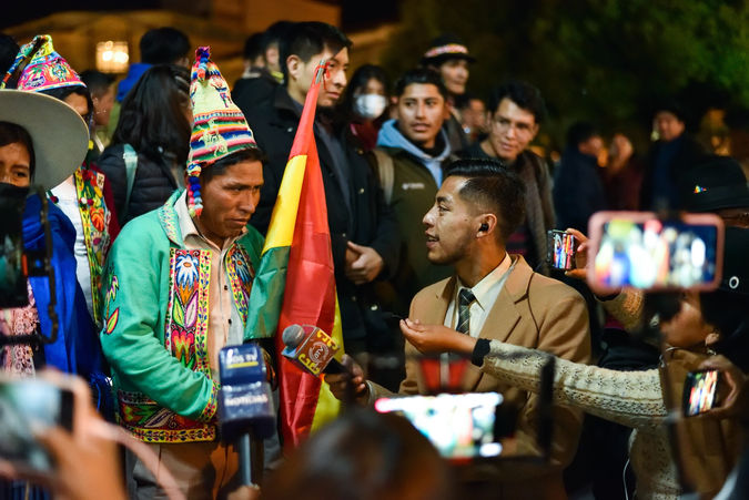 Plaza Murillo, La Paz / Bolivia · June 26, 2024