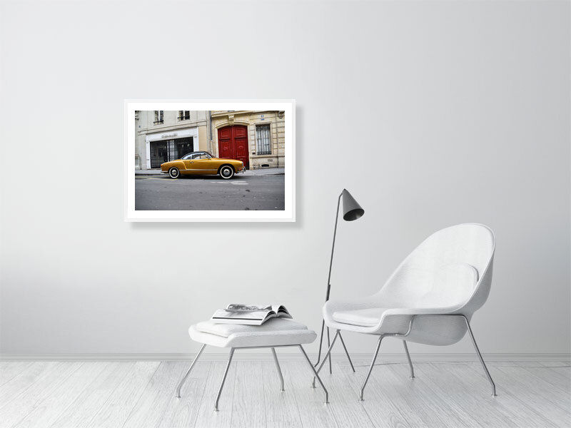 Thumbnail: golden flash (open collection - framed print) · Paris / France · 2021