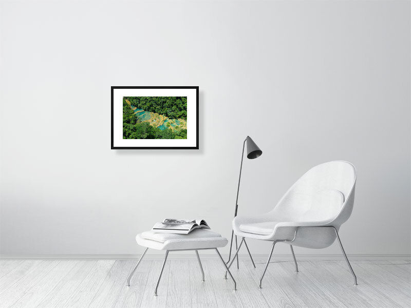 Thumbnail: swim across the bridge (open collection - framed print) · Guatemala · 2014