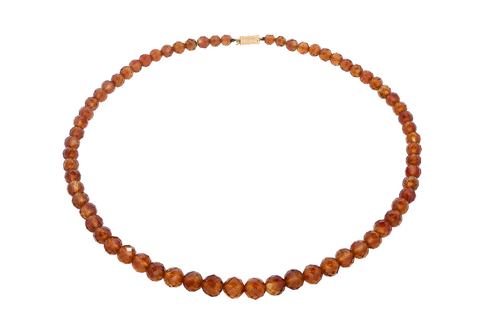 Francesca Citrine Beads Necklace