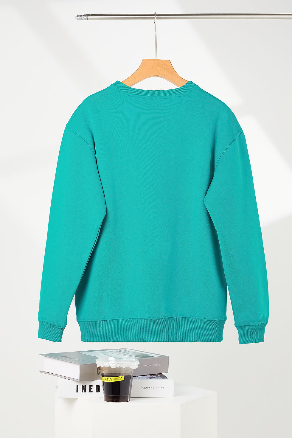 Thumbnail: LADY OVERSIZED SWEATER STYLE"SS-25"Hawaii Aloha Arch Shadow Fleece