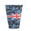 Thumbnail: MEN 4 WAY STRETCH BOARD SHORT STYLE#XC24-57" "GREY BLUE/HI FLAG"
