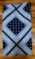 Thumbnail: MEN 4 WAY STRETCH BOARD SHORT STYLE# XC22-66 "BLACK BANDANA"