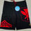 Thumbnail: MEN 4 WAY STRETCH BOARD SHORT STYLE#DC24-42"Black/Red Kanaka""