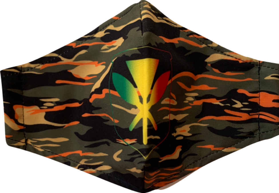 MASK VS20-19 "CAMO REGGAE/KANAKA"