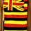 Thumbnail: Kid's 4 WAY STRETCH Board Short STYLE#VS20-4-1"Kanaka/Royal Flag"