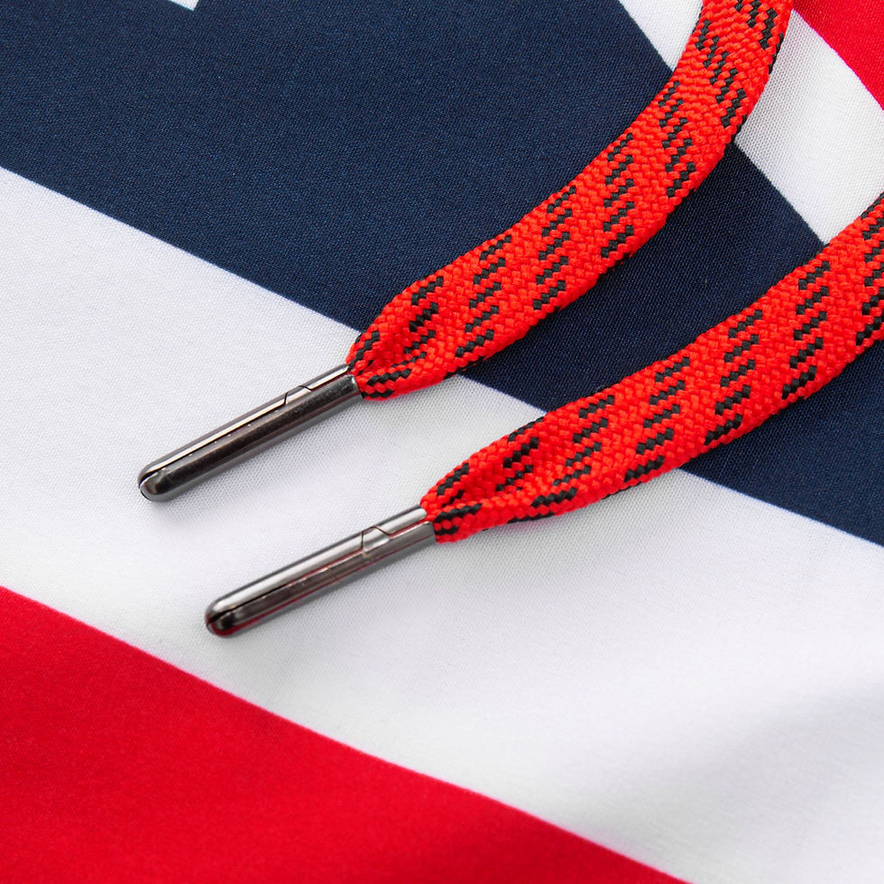 Thumbnail: MEN 4 WAY STRETCH BOARD SHORT STYLE#XC25-52 "HI FLAG/ROOSTER"