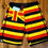 Thumbnail: Kid's 4 WAY STRETCH Board Short STYLE#VS21-54-1"Royal HI Flag"