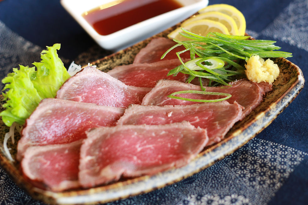 Beef Tataki