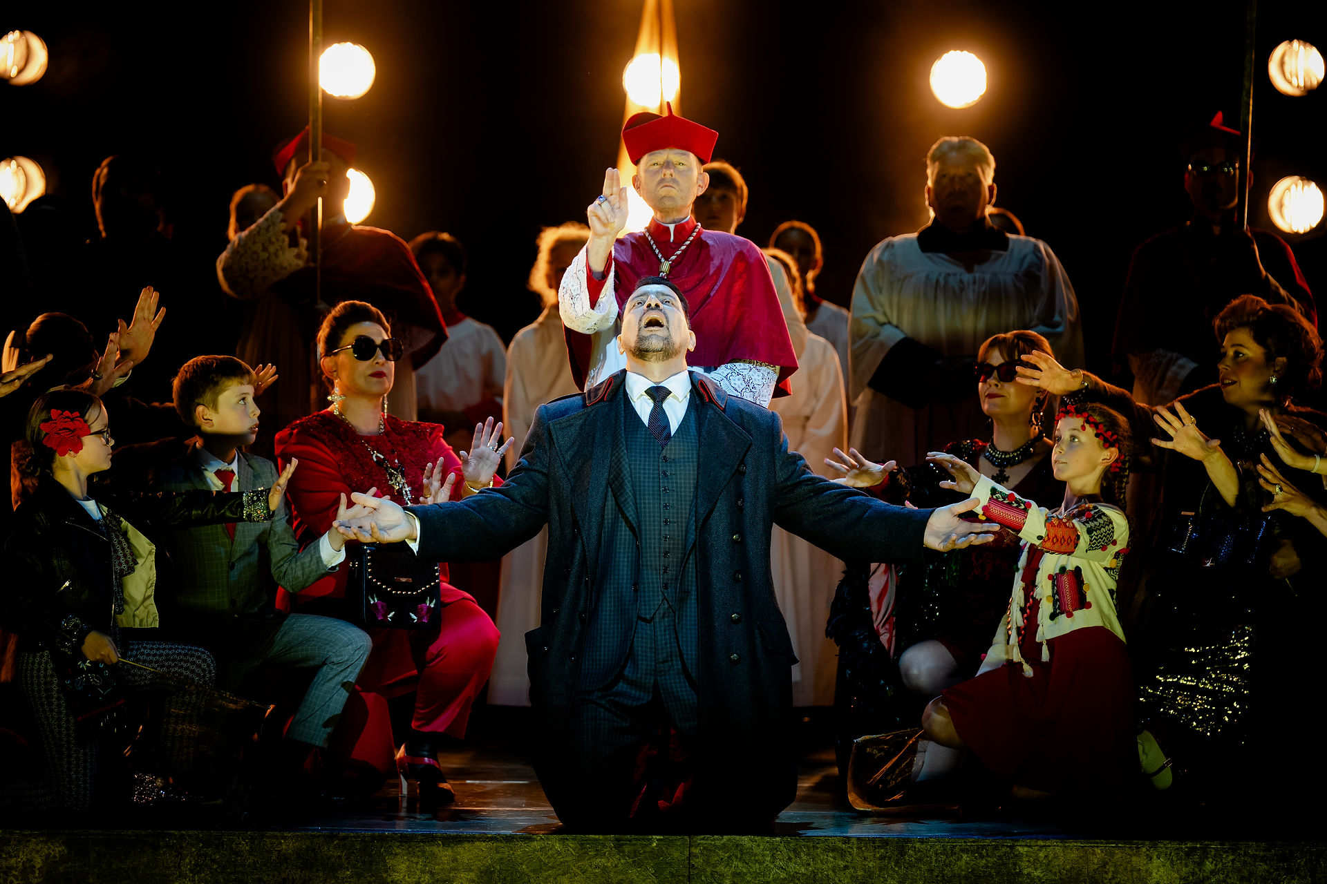 Dario Solari as Scarpia in WNO's Tosca