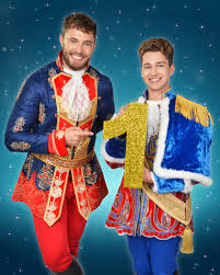 Members of the cast of Cinderella at Venue Cymru