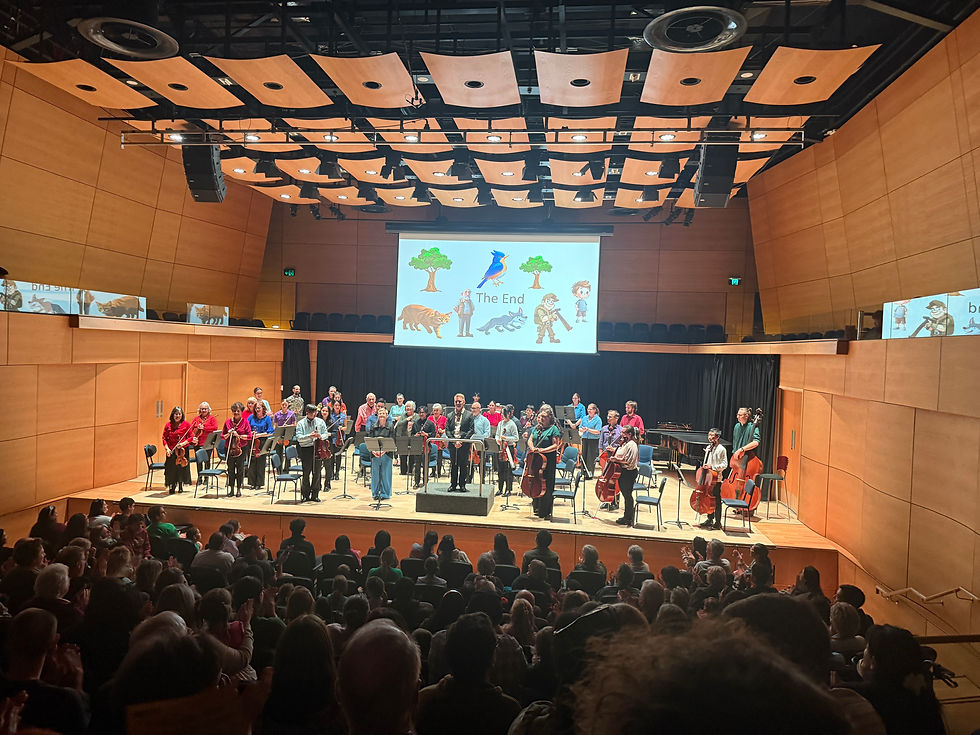 Trust Waikato Symphony Orchestra with Euan Safey (Conductor) and Jayne Tankersley (Narrator)