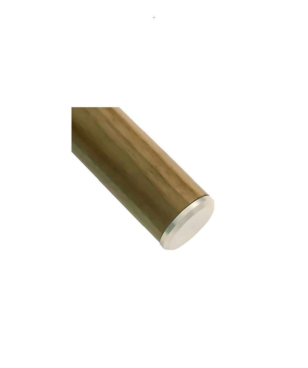 Miniaturbild: Holzhandlauf Endkappe, ø 42,4mm