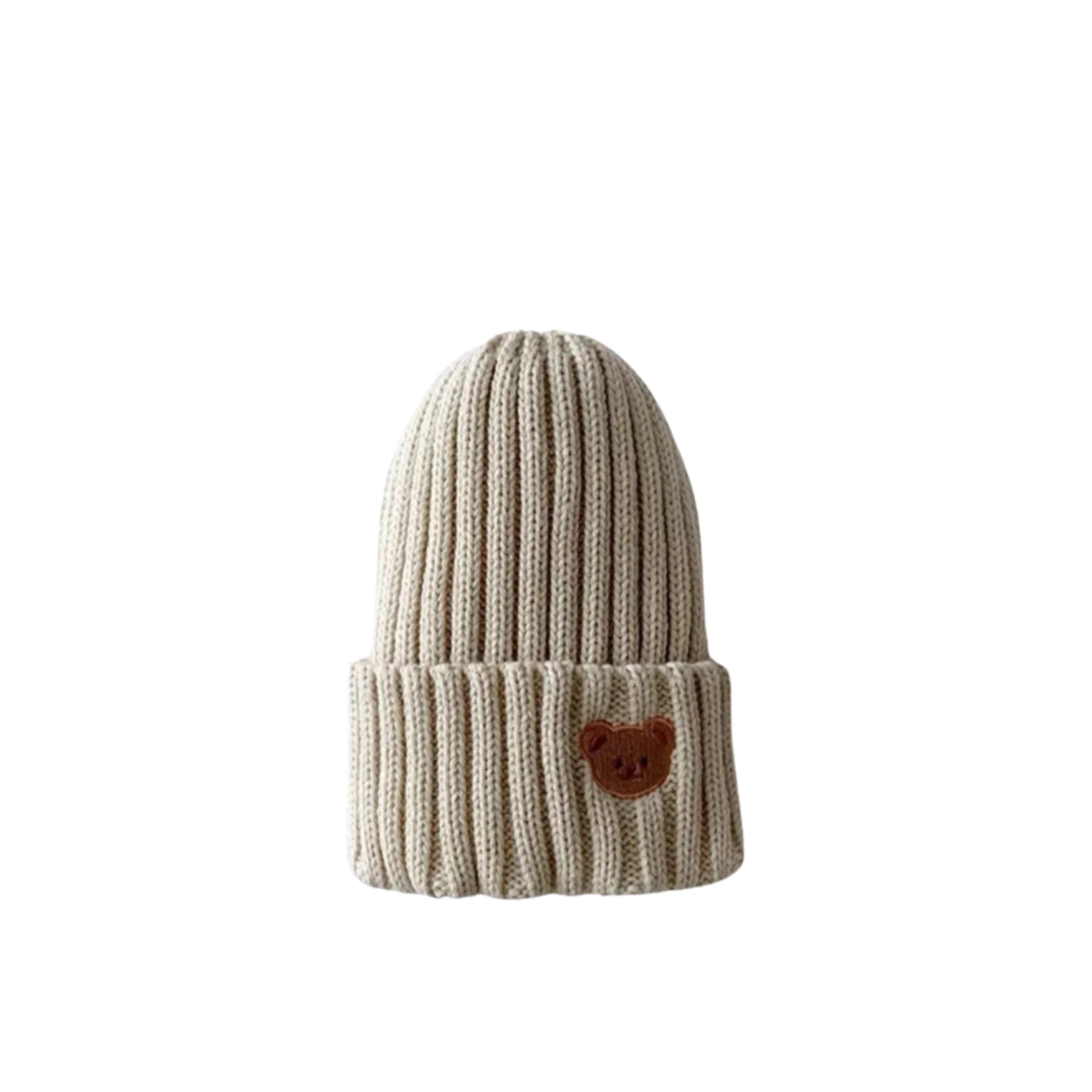 Knit Warm Bear Beanie