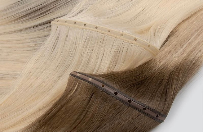 Detail van de Hair To Wair Butterfly Weft