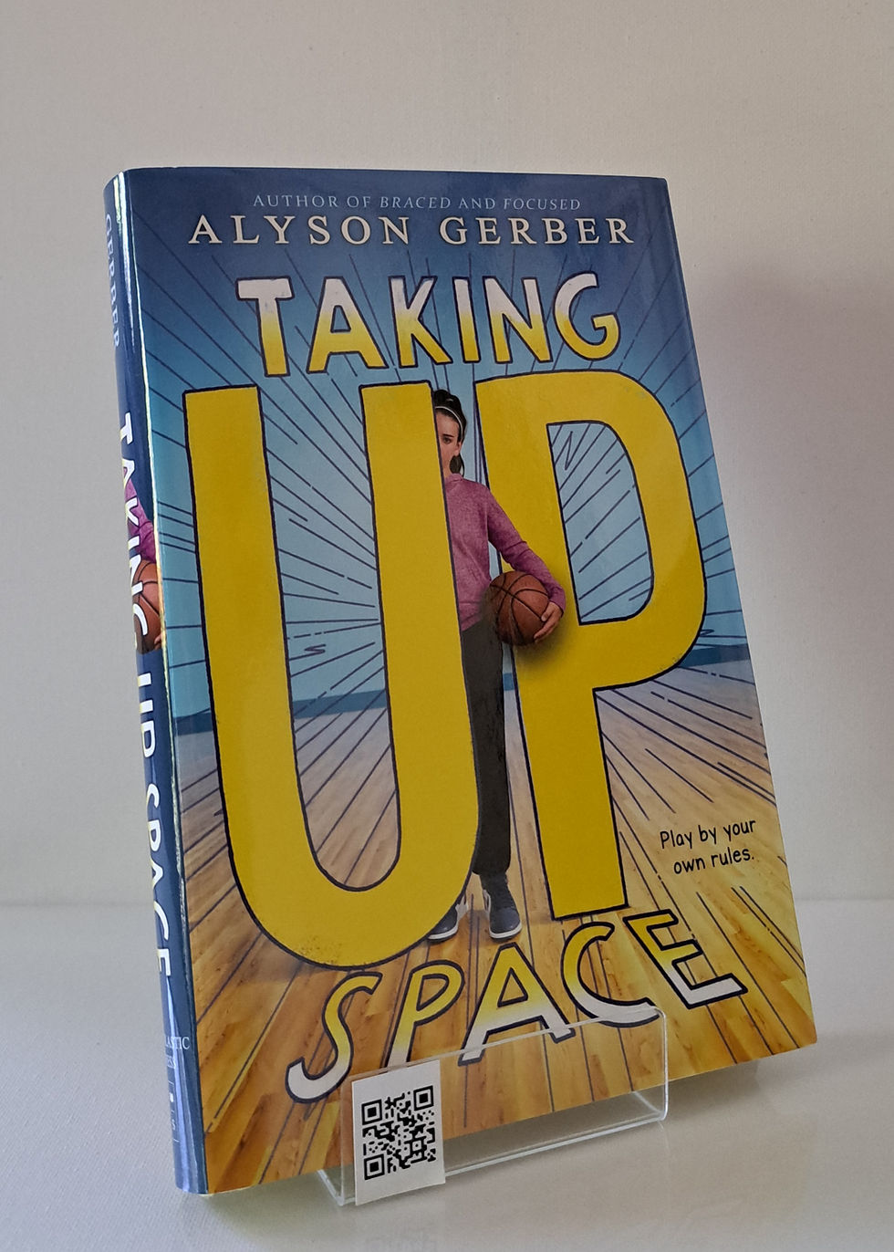 Taking Up Space by Alyson Gerber (2021, Scholastic Press) Middle Grade Contemporary