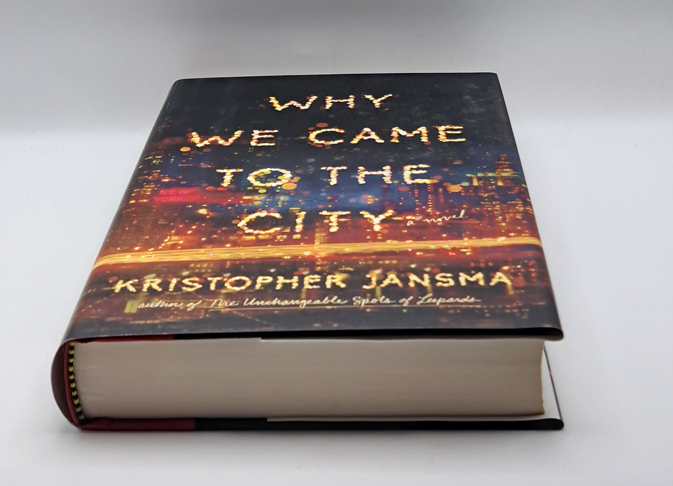 Thumbnail: Why We Came to the City by Kristopher Jansma literary fiction
