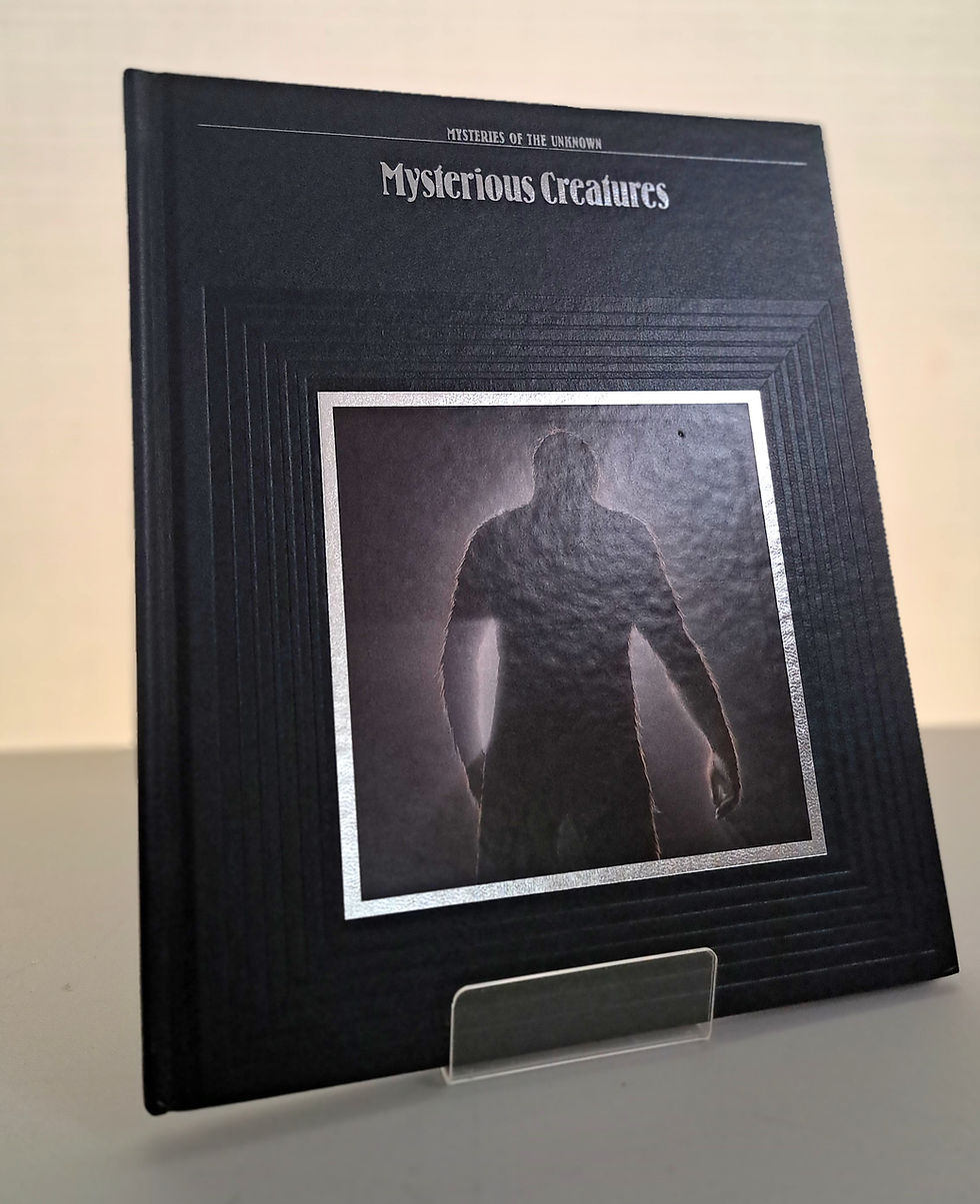 ime-Life Mysterious Creatures: Bigfoot, Loch Ness, cryptids—classic cryptozoology collectible.