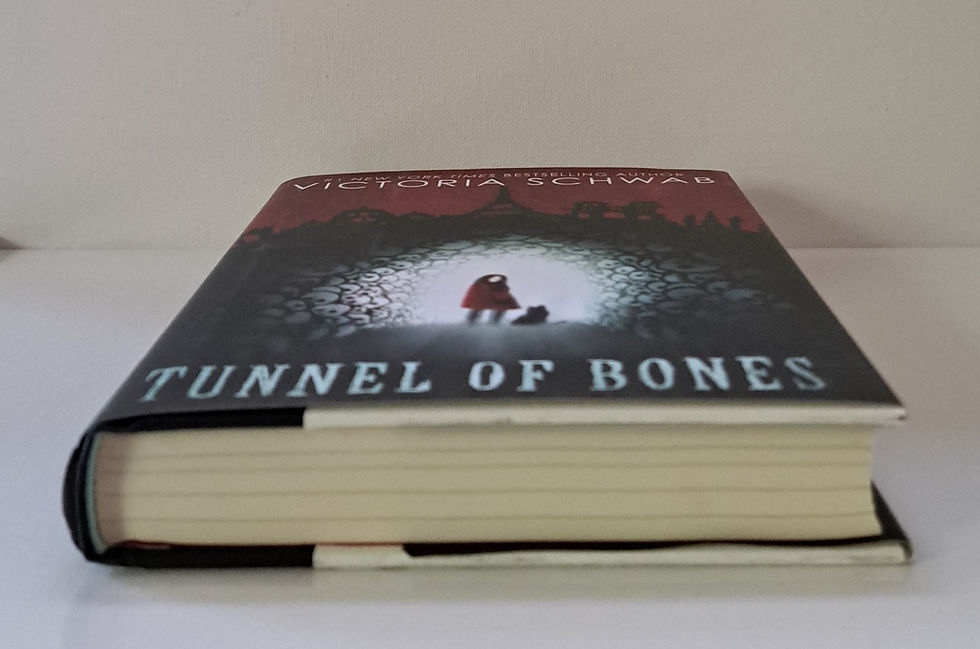 Thumbnail: Tunnel of Bones by Victoria Schwab (2019, Scholastic) Middle Grade Paranormal Fantasy