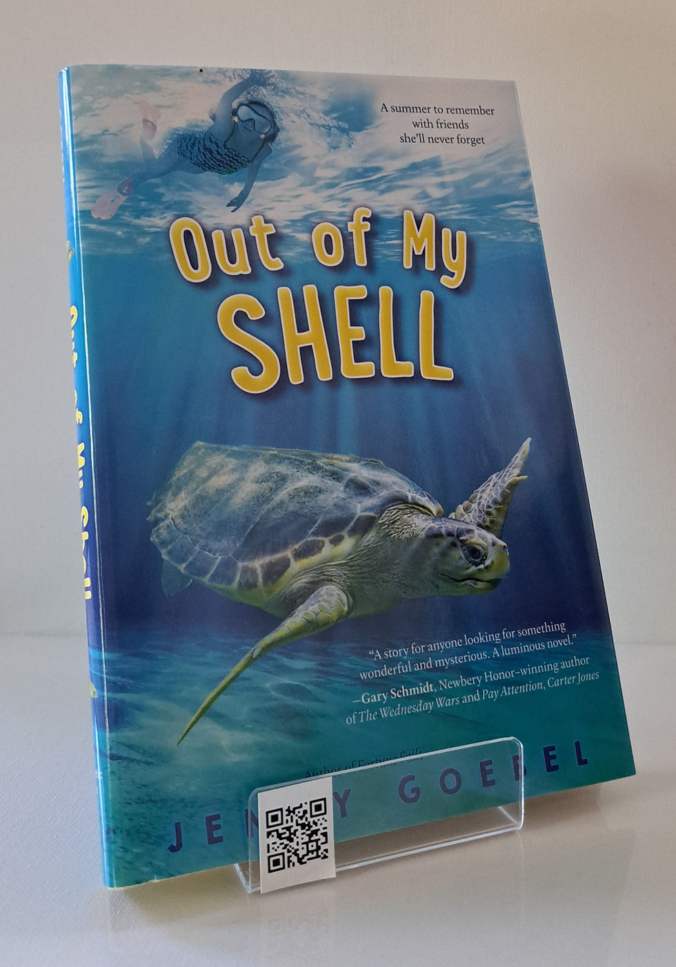 Out of My Shell by Jenny Goebel (2019, Scholastic Press) Middle Grade Fiction