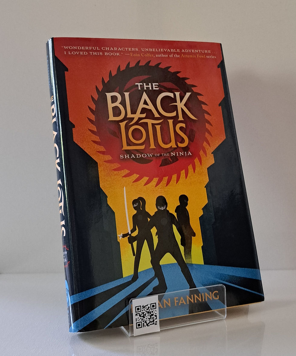 The Black Lotus by Kieran Fanning (2016, Scholastic Press) Middle Grade Action