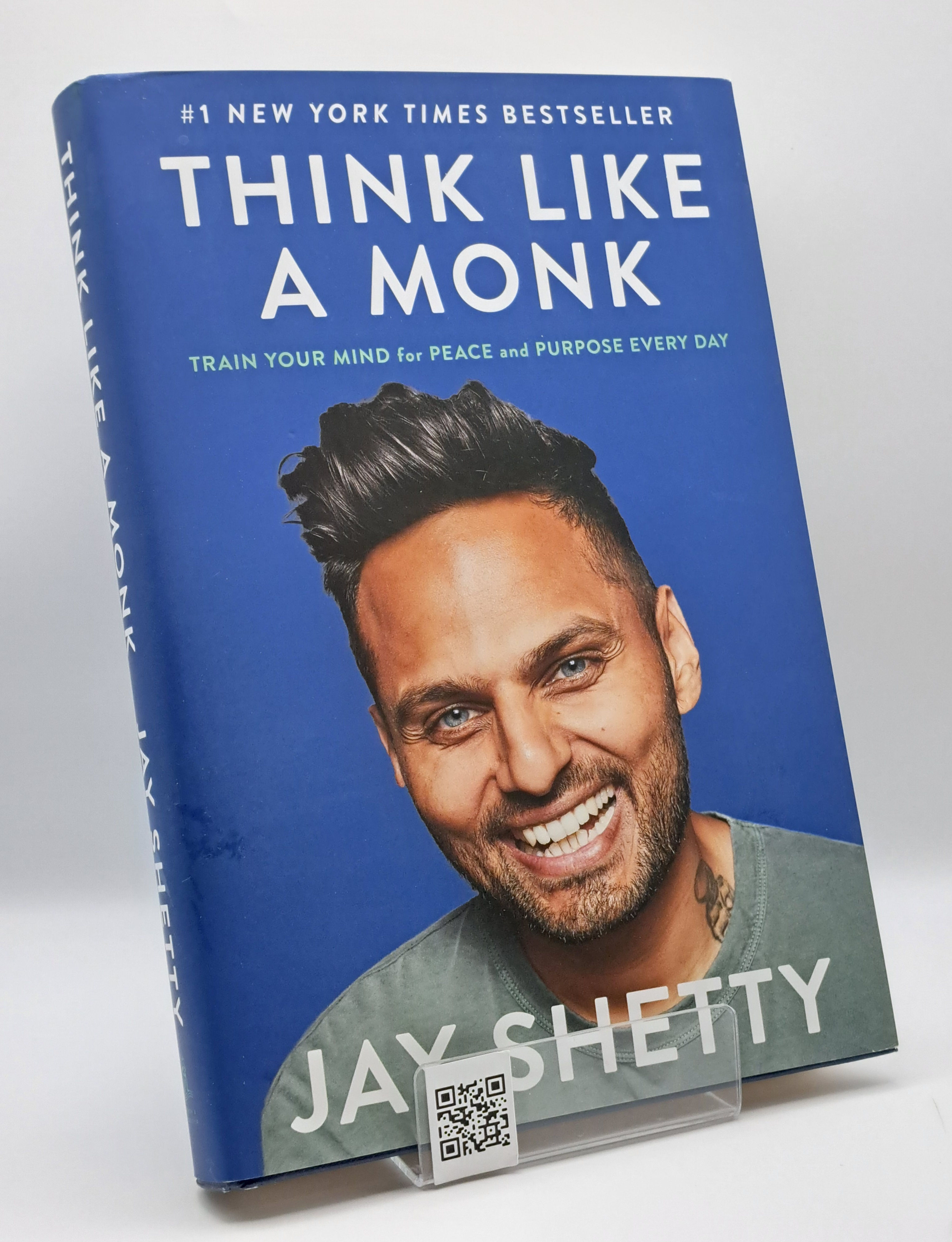 Think Like a Monk by Jay Shetty mindfulness self-help book
