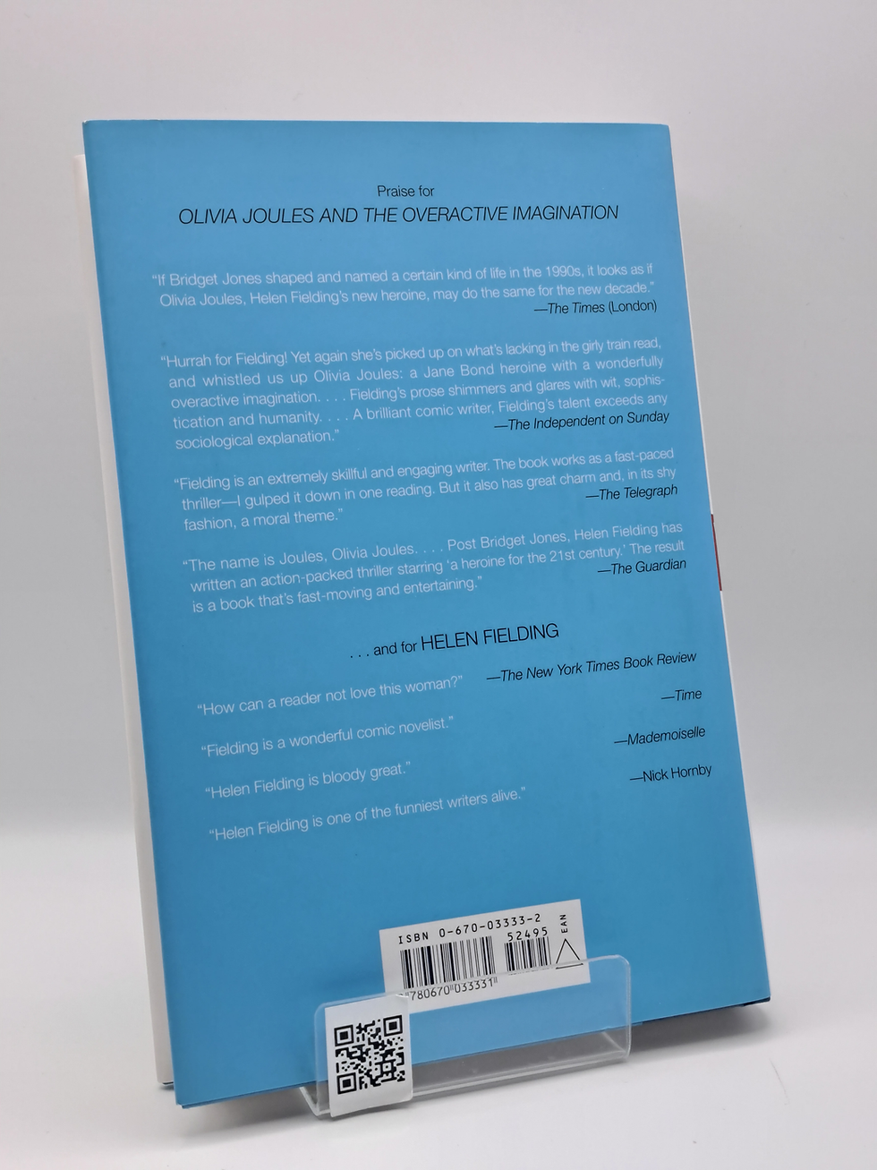 Olivia Joules and the Overactive Imagination by Helen Fielding adventure comedy