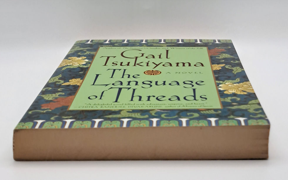 Thumbnail: The Language of Threads by Gail Tsukiyama