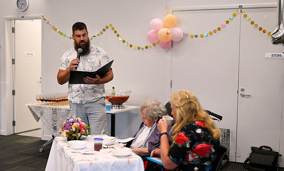 Mike Walker Celebrant - 100th Birthday