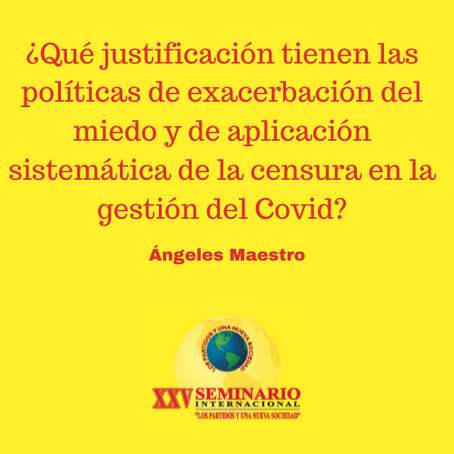 ¿Qué justificación tienen las políticas de exacerbación del miedo y de aplicación sistemática de la