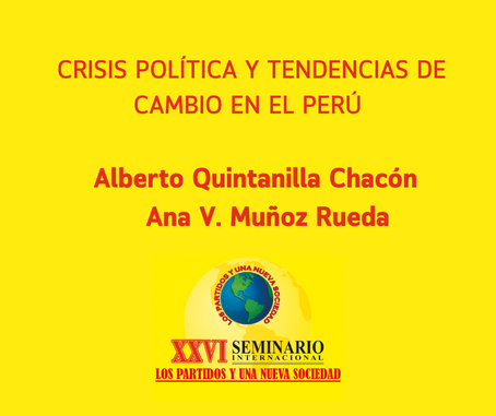 Crisis política y tendencias de cambio en el Perú