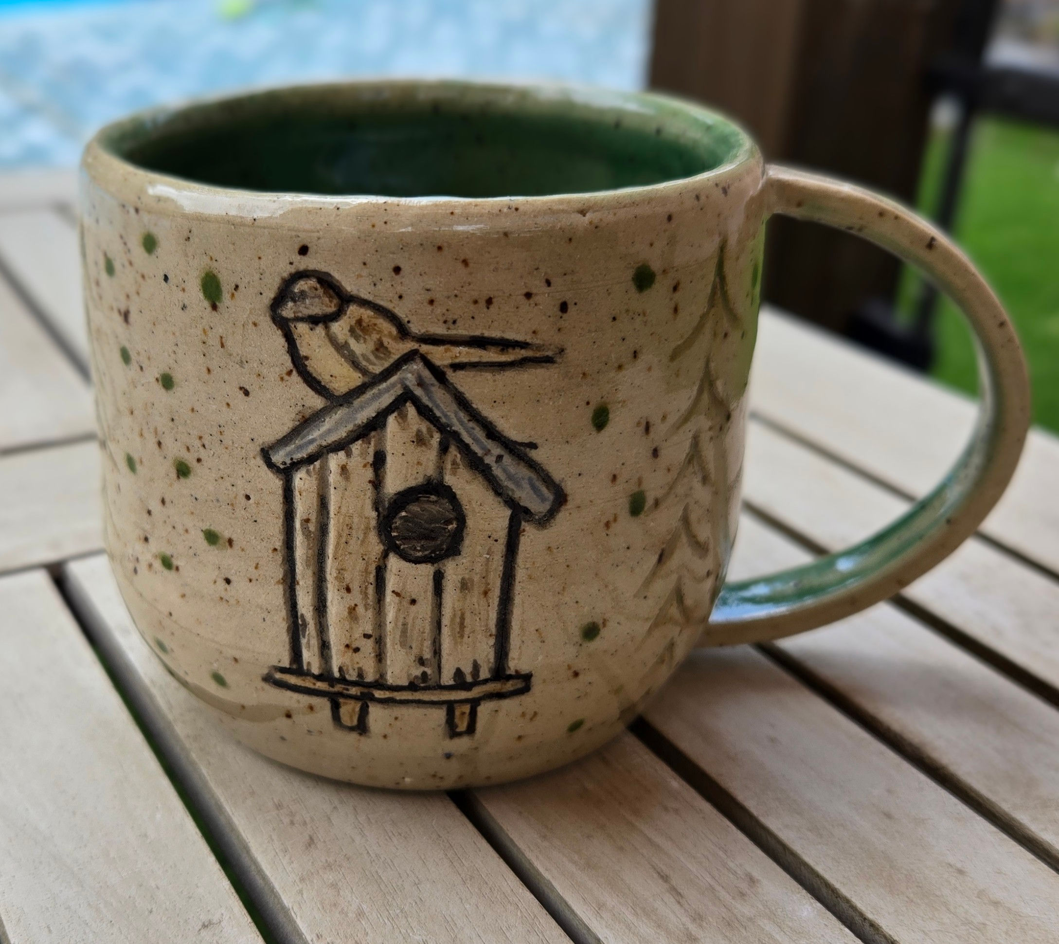 Birdhouse Mug