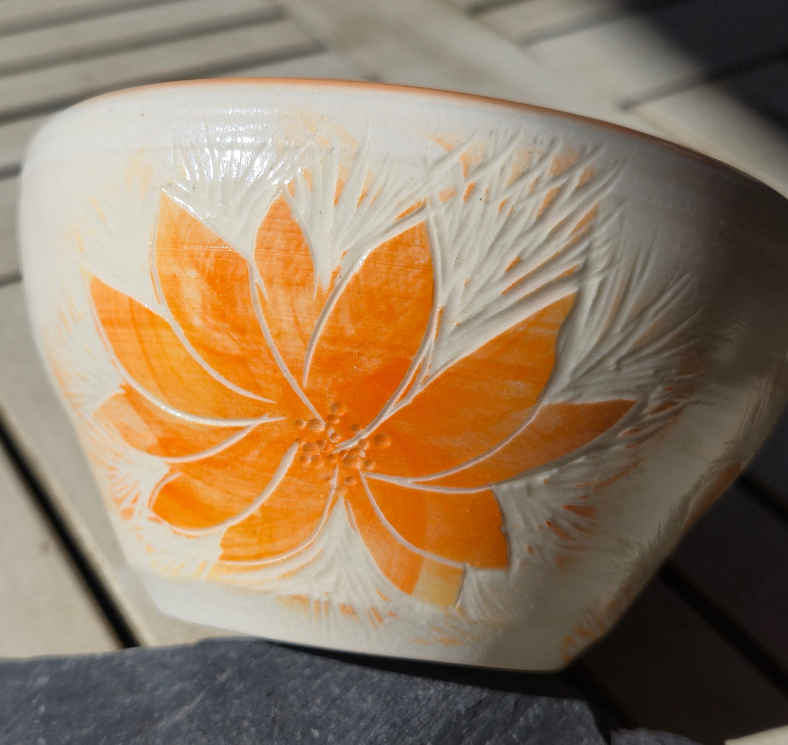 Orange You Pretty Bowl