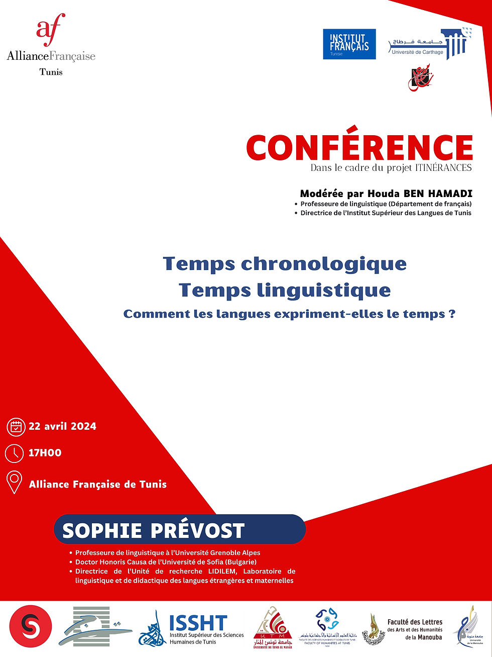 Affiche conférence
