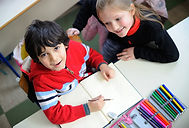 Niños de escuela