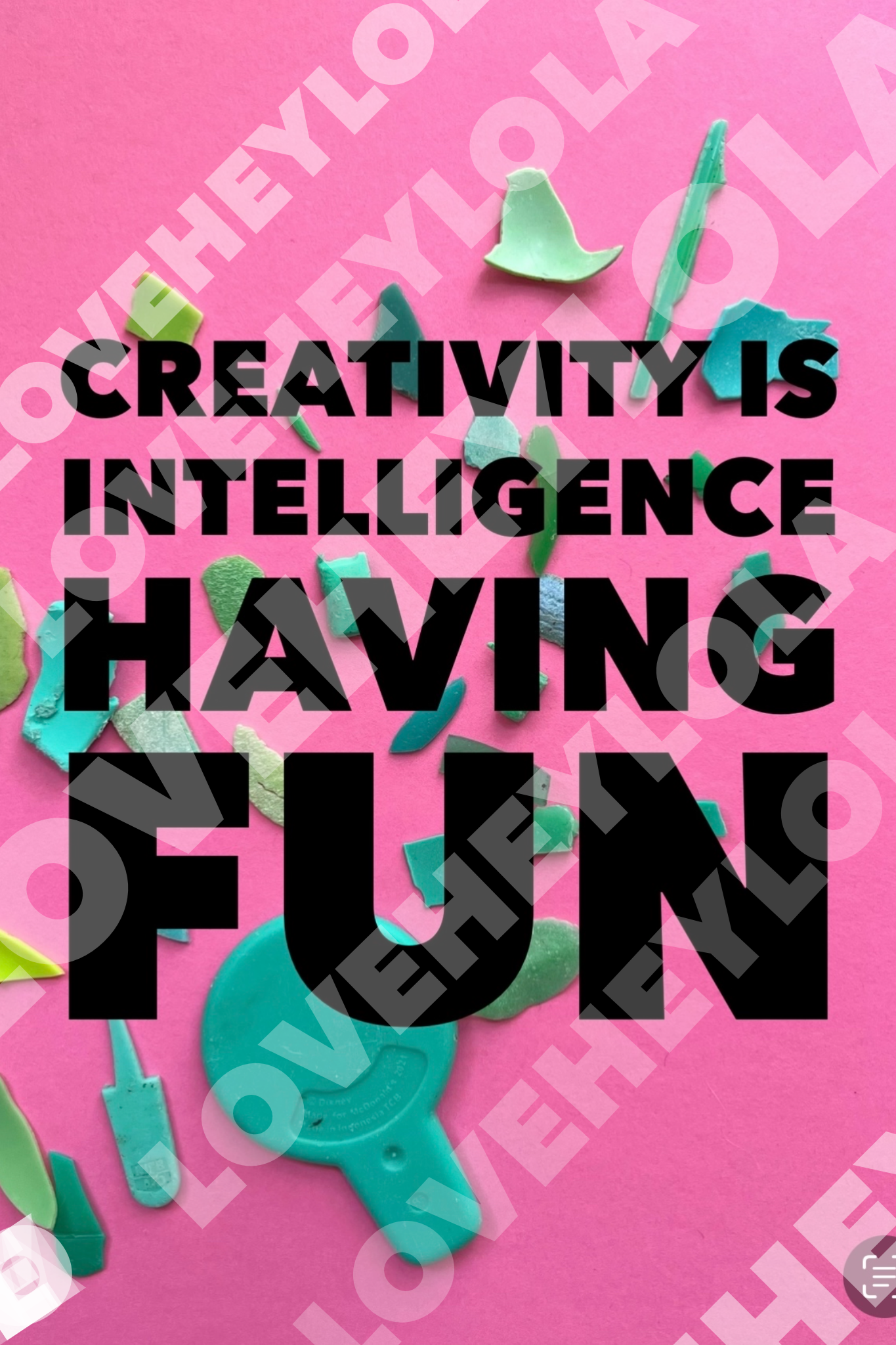 Support Clean-Up Efforts With "Creativity" Digital Image