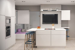 Vista de cocina en Madrid