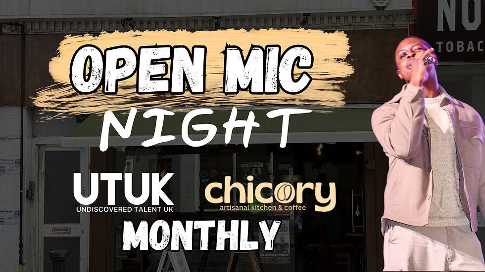 UTUK x Chicory - Open Mic Night 