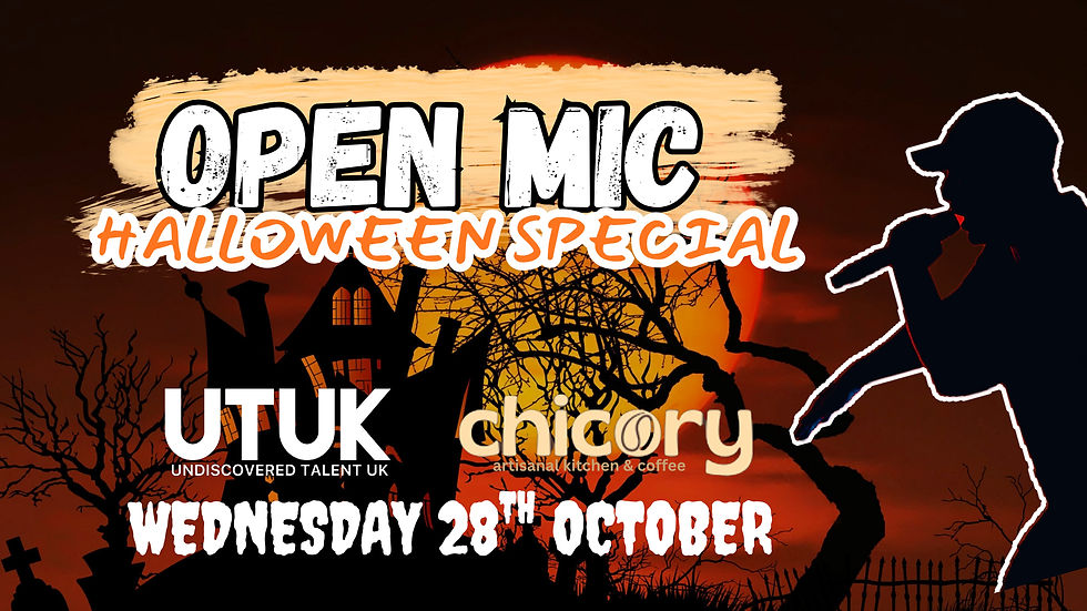 UTUK x Chicory - Halloween Open Mic Night