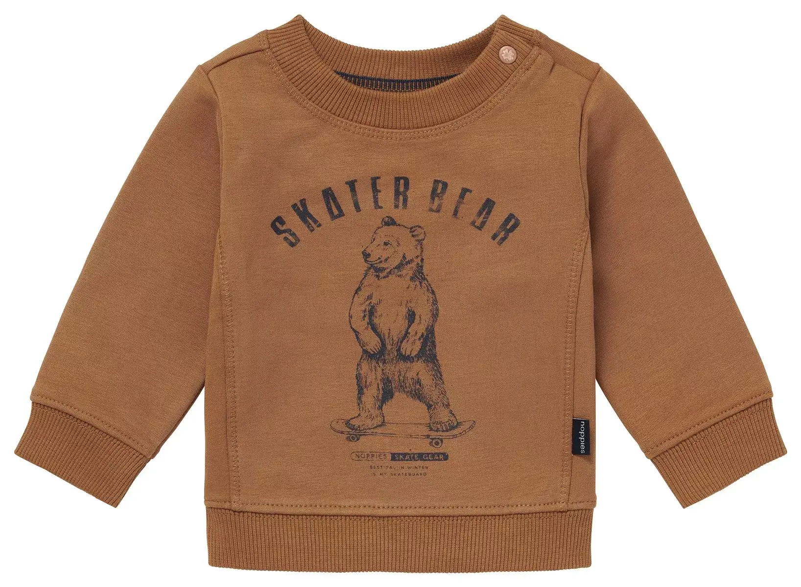 Pull marron Jels enfant noppies