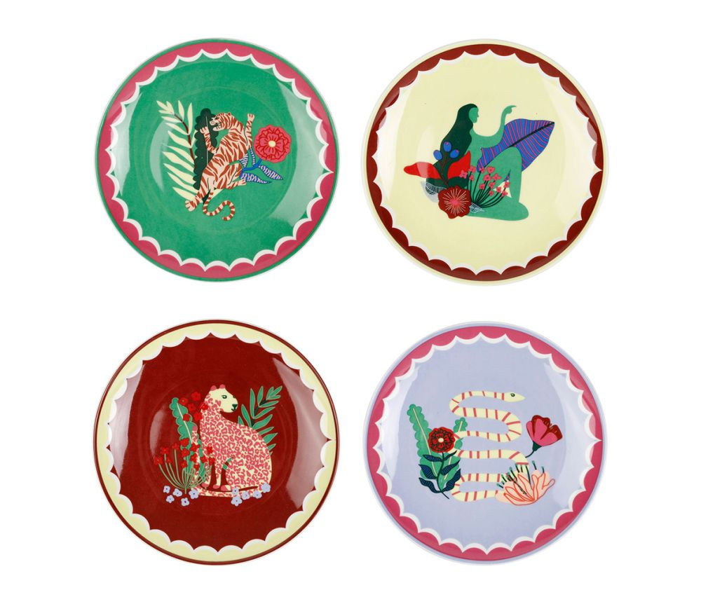 Mini assiette vide poche coloré Thaiger, 4 couleurs sema design