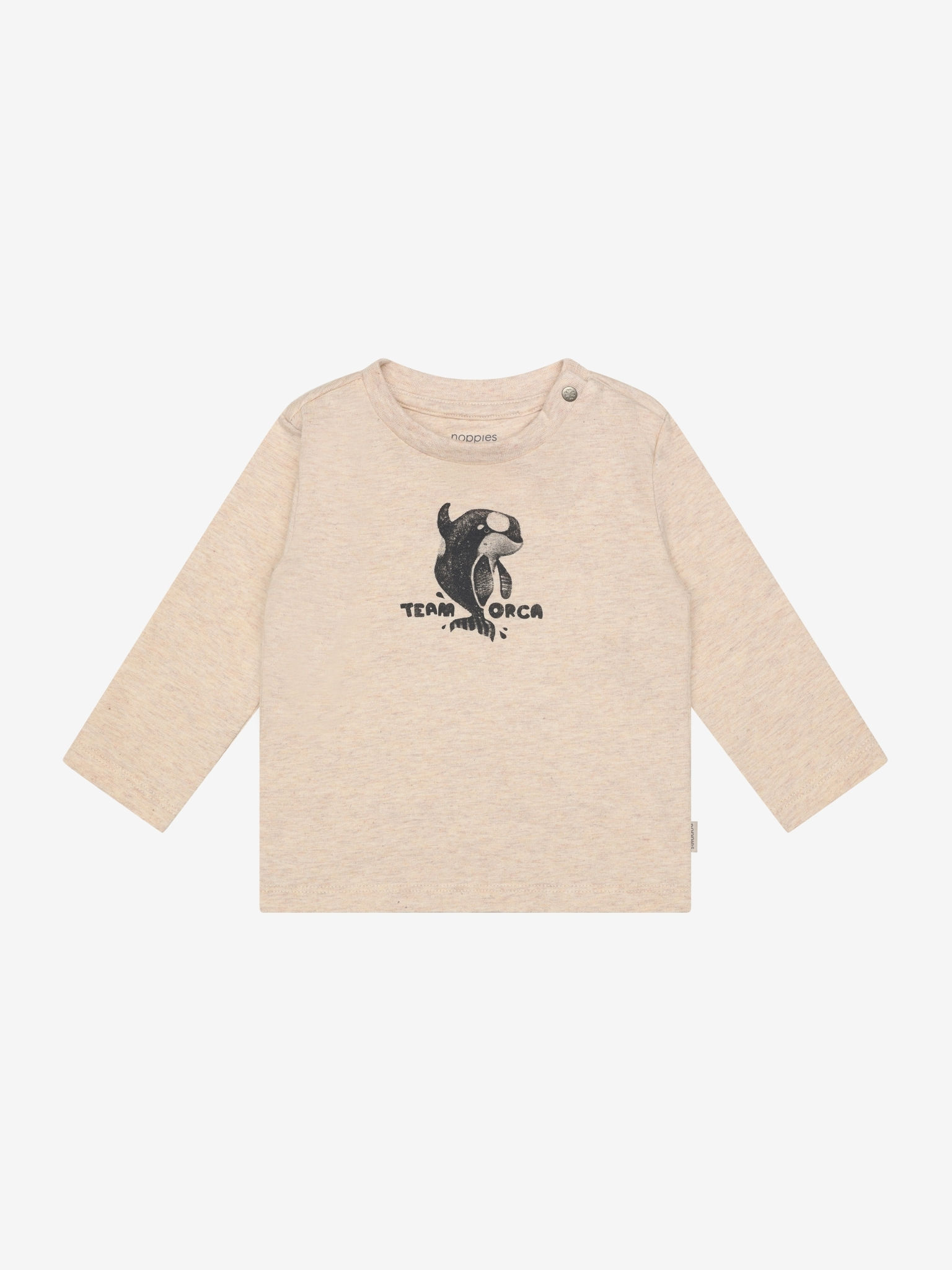 T-shirt manches longues écru orque enfant noppies