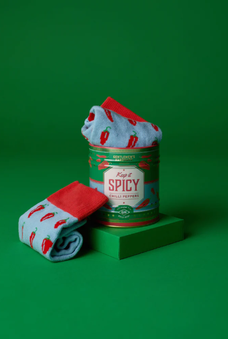 Chaussettes originales homme, piments gentlemen's hardware