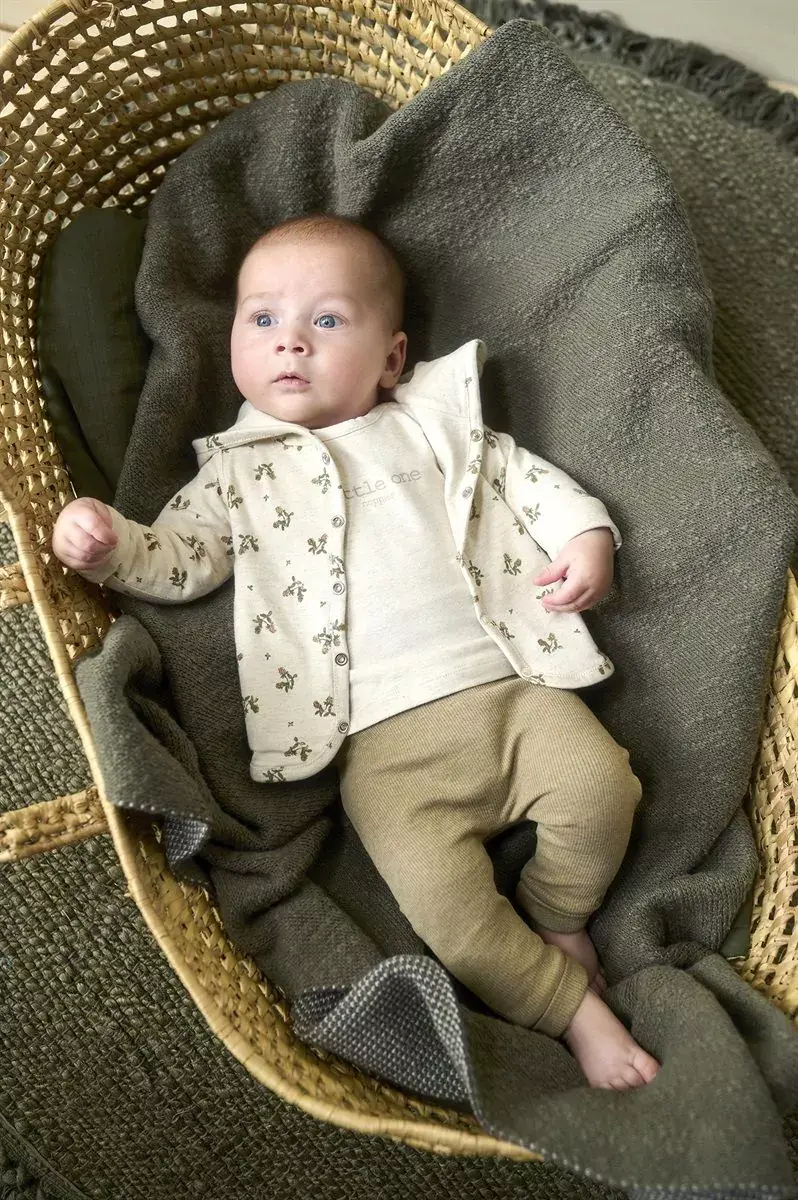 Gilet réversible écru Niederau enfant noppies