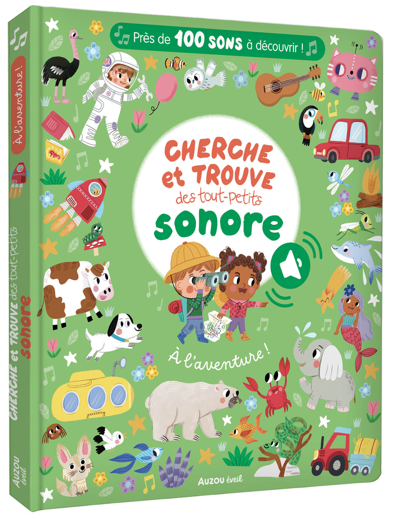 Cherche & Trouve tout-petits sonore à l'aventure enfant éditions auzou