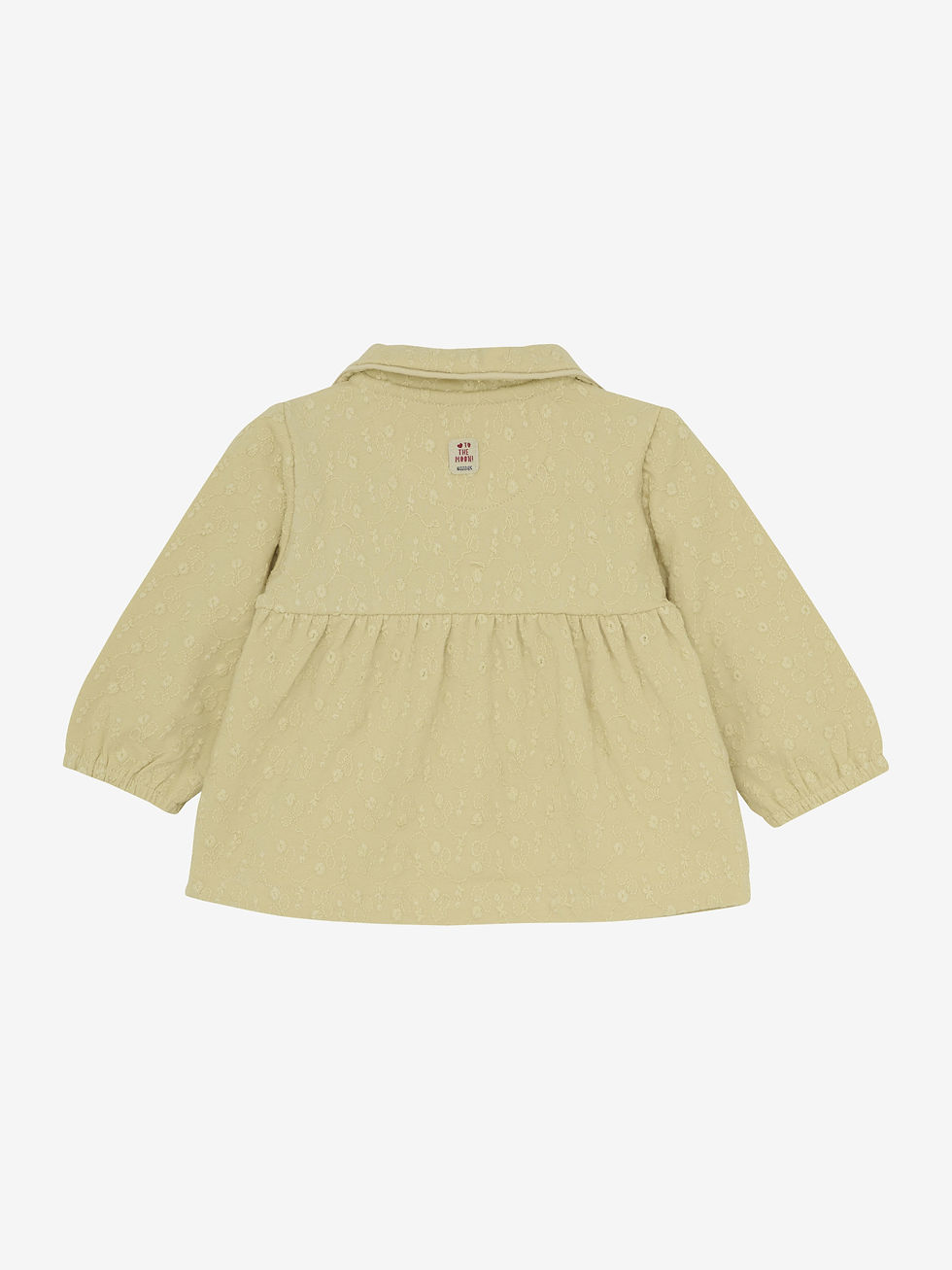 Thumbnail: Blouse brodée originale bébé fille beige Tatum enfant noppies
