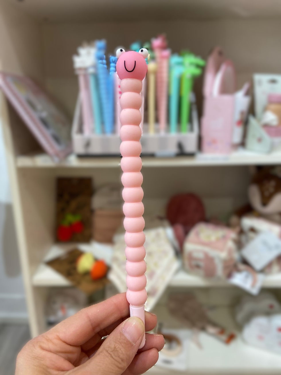 Stylo original chenille rose yuko b