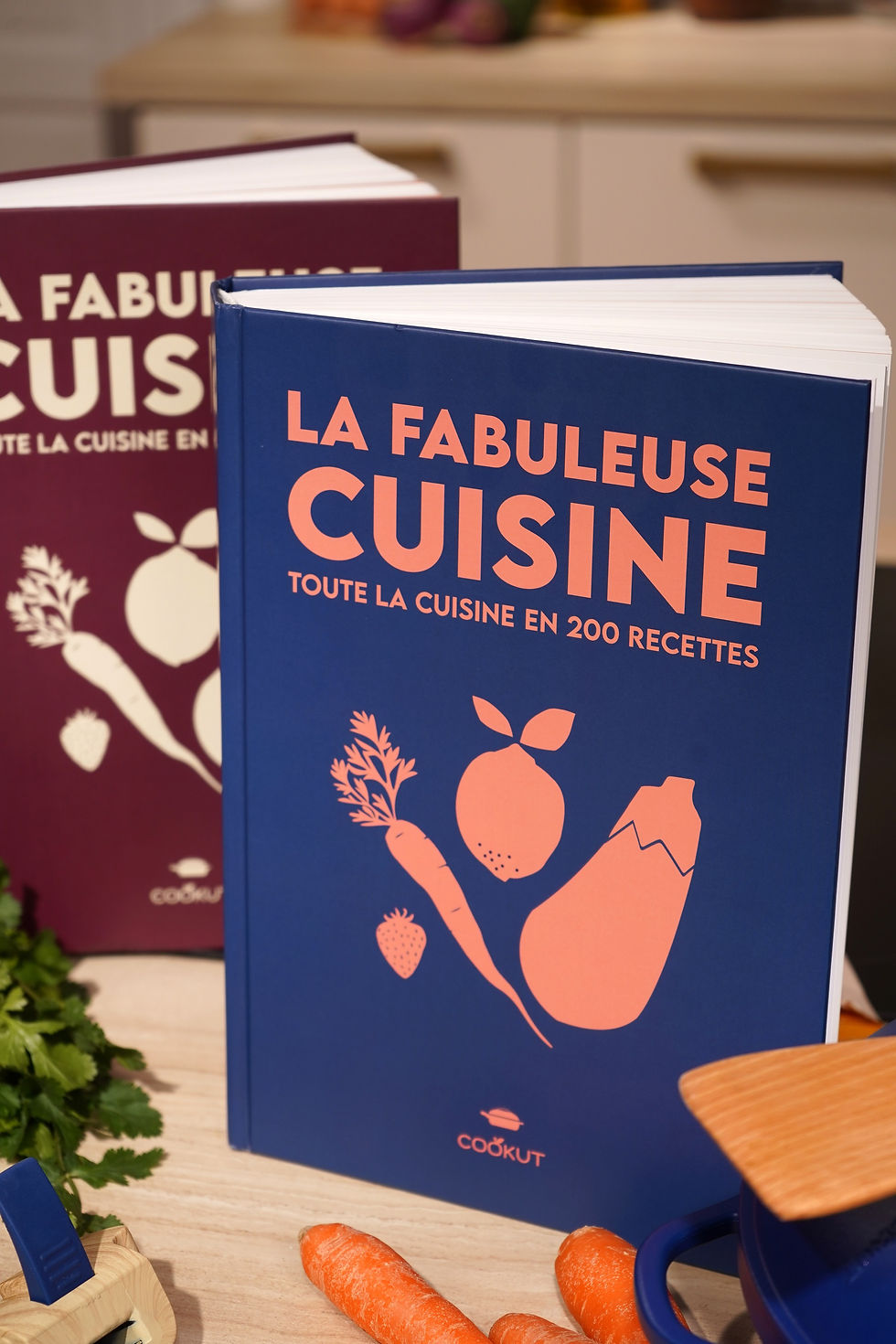 Livre de 200 recettes de la Fabuleuse poêle Cookut