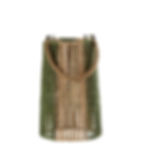 Lanterne originale en corde verte country casa