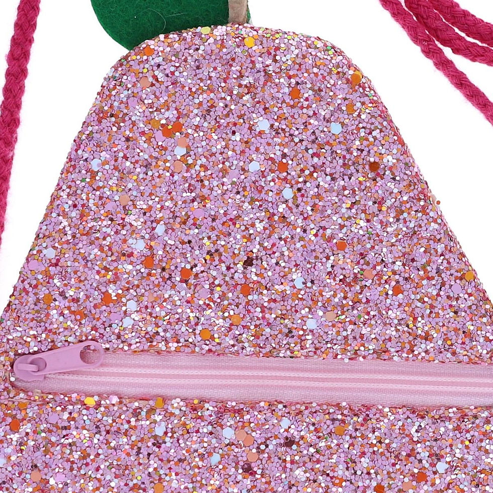 Miniature : Sac à main original poire à paillettes enfant le petit souk